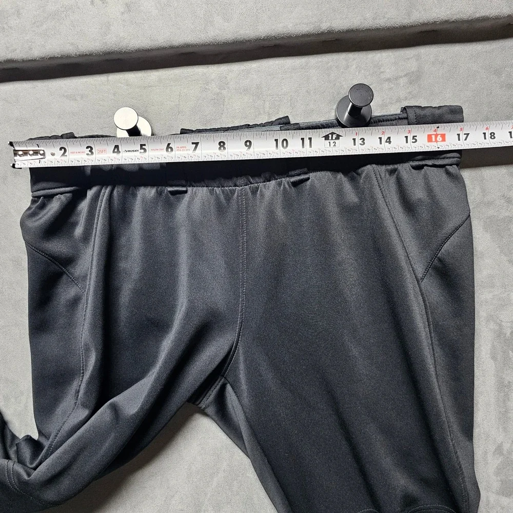 Easton‎ Mens XL Black Padded Baseball Sliding Pants Knicker Length Blue Logo
